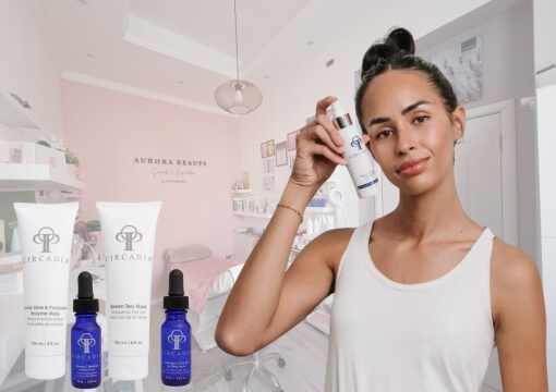 Circadia Ever Green Tea Facial antioxidáns arckezelés zöld tea kivonattal és gyengéd hámlasztással, kozmetika Budapest 20. kerület