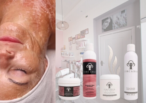 Circadia Firming Peptide Facial feszesítő és lifting hatású arckezelés peptidekkel, kozmetika Budapest 20. kerület